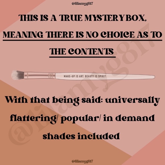 HIGH-END MAKEUP MYSTERY BOX NWT - Picture 3 of 14